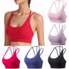Cozy Hollow Out Beautiful Back Elasticity Yoga Bra Large Sexy Size Underwear