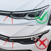 Для VW Golf MK8 -2024 GTI GTD GTE R R-LINE TSI TDI Накладки на фары, накладки на брови, сплиттеры, наклейки, крышки, ABS аксессуары
