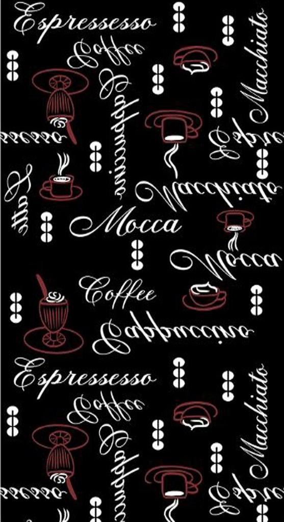 Tapis de cuisine 50x80 cm Polyester Espress