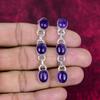 Amethyst Earrings Gemstone Jewelry, 925 Solid Sterling Silver Earrings, Gift For Women Handmade Earrings