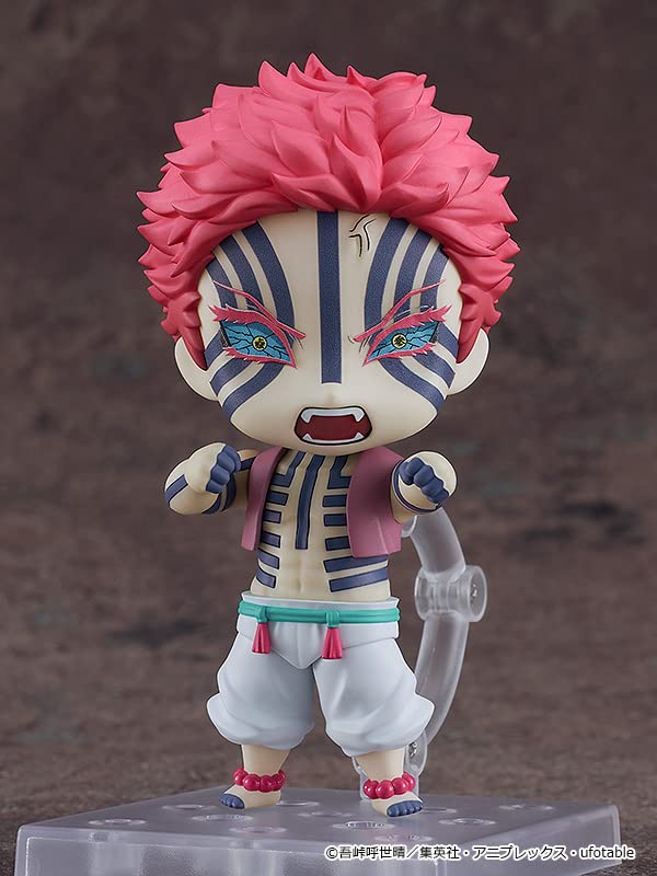 Good Smile Company Нендороид Убийца Демонов: Kimetsu no Yaiba Аказа Пластиковая подвижная фигурка без масштаба, окрашенная. Перепродажа