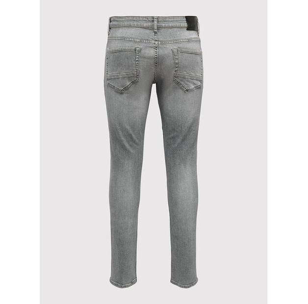 Джинсы Only & Sons Loom 22023227 серый Slim Fit