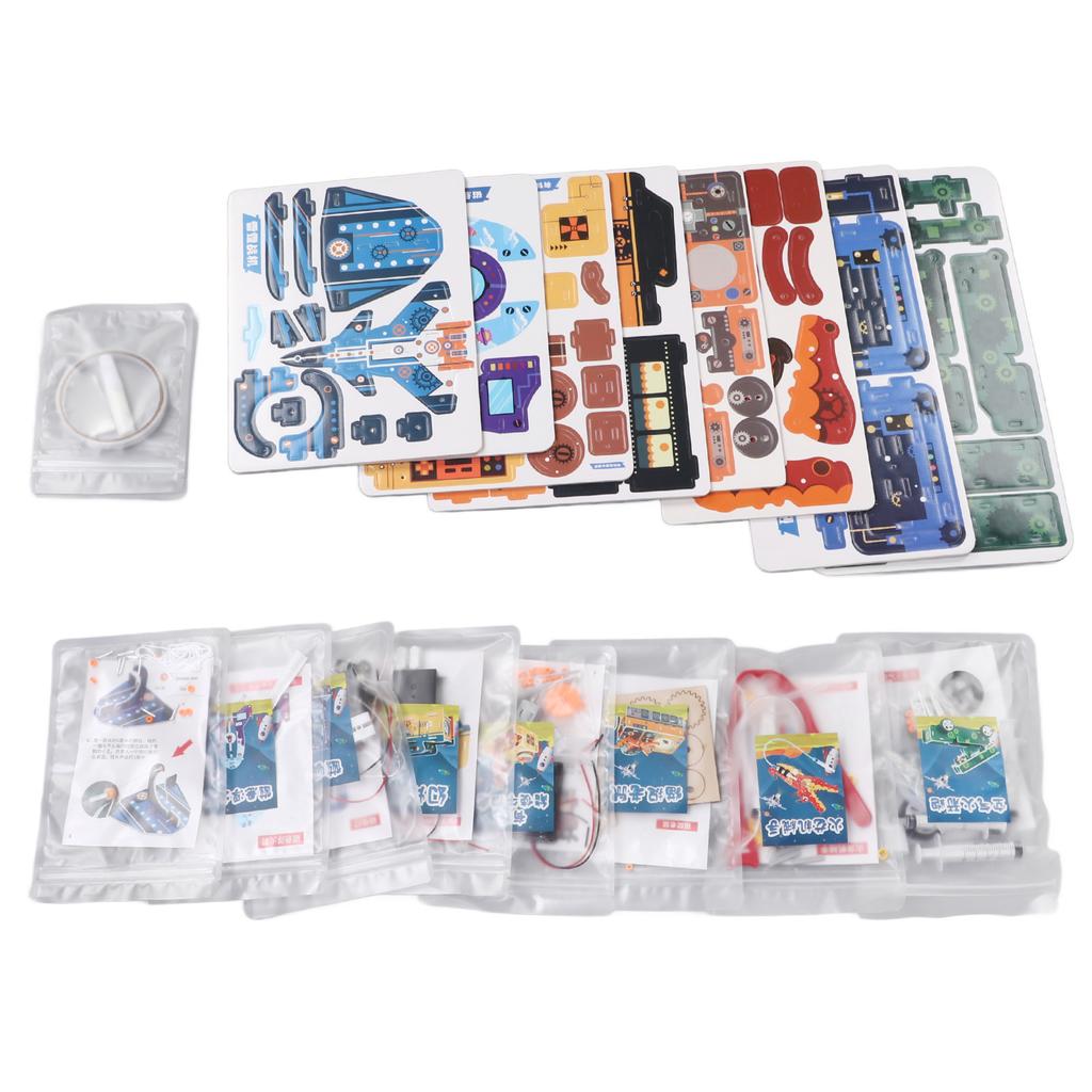 STEAM Kit Наука Технология Инженерное искусство Математика Дети Образовательная игрушка для строительства DIY Проекты