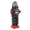 Walking Robot Walking Figure Metal Fencing Holiday Clockwork Toy, Toy, Robot, Collectible, Birthday, Gift, (Black)