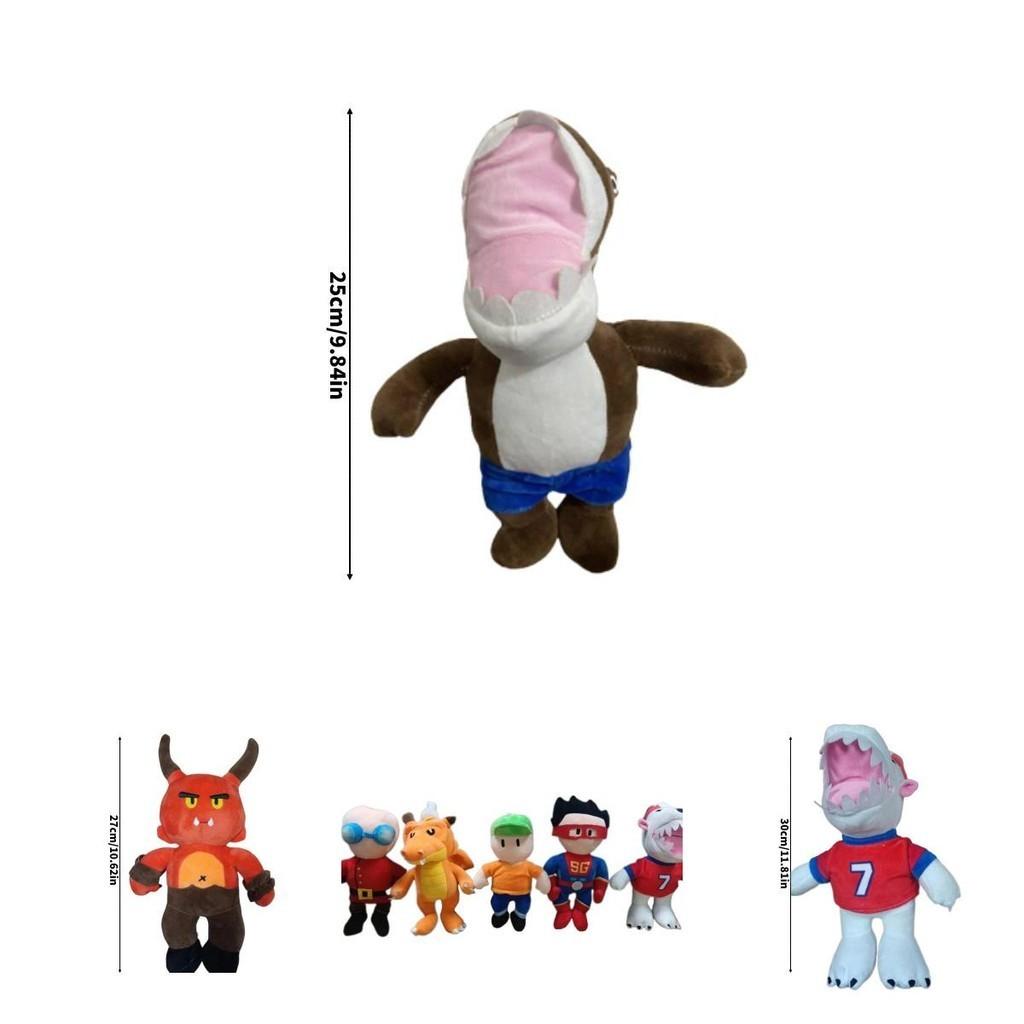 Милая мультяшная плюшевая игрушка Панда Супермен для детей, короткошерстная кукла-мягкая игрушка