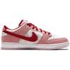 StrangeLove x Nike Dunk Low SB Valentines Day Unisex Sneakers Pink Bright-Melon Gym-Red CT2552-800