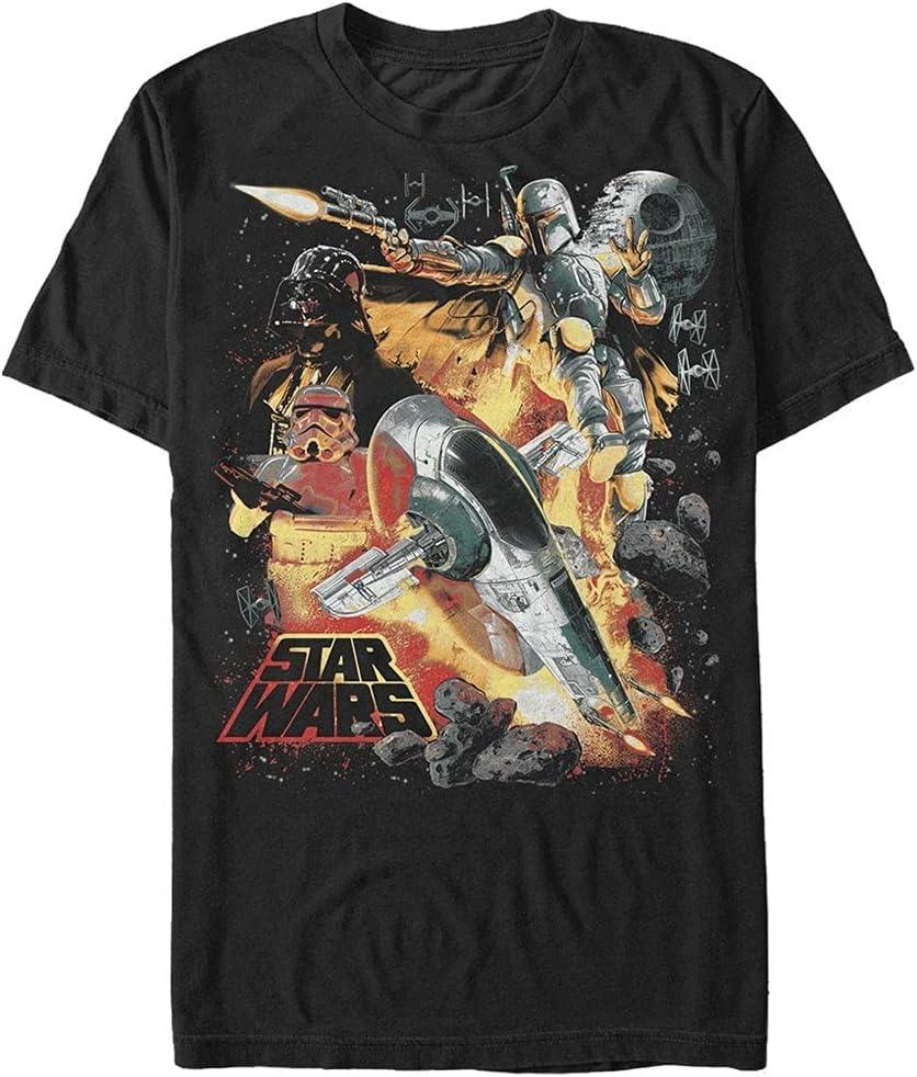 Мужская футболка Star Wars Force Hunter с принтом