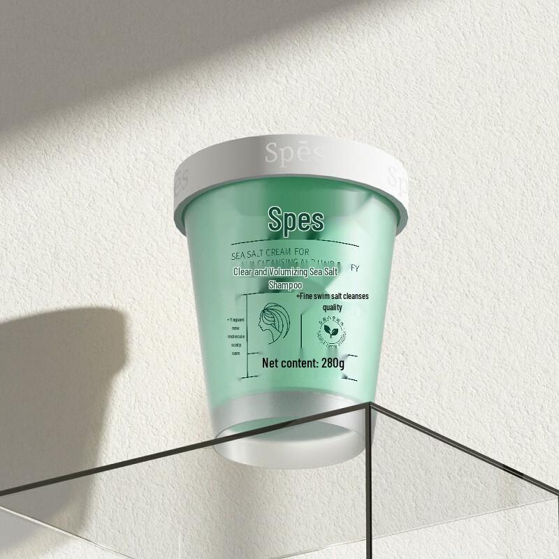 Spes Скраб для кожи головы и шампунь с морской солью