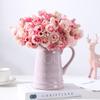 Realistic Artificial Roses Flowers Bouquet Mini Fake Flowers Small Tea Rose  Wedding Party Decor