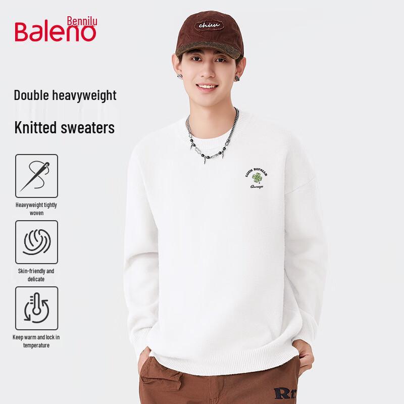 Baleno Unisex Heavyweight Crew Neck Knit Sweater
