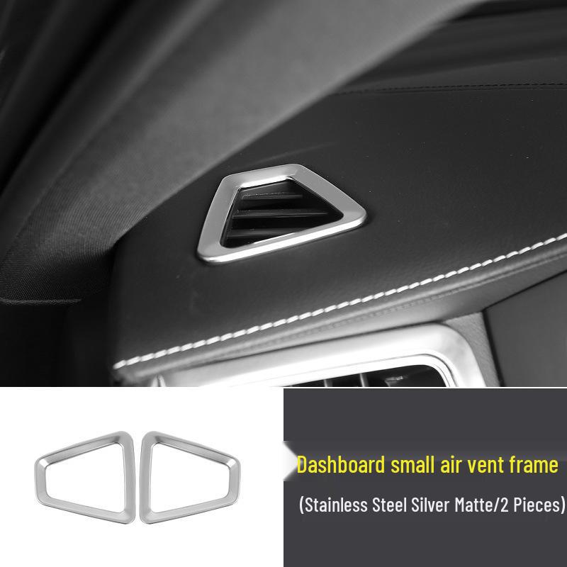 Volvo XC60 (2018-2025) Внутренняя отделка из нержавеющей стали: Рамка отделки центральной консоли и динамика