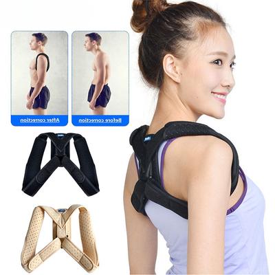 Регулируемый корректор осанки ключицы для мужчин и женщин, бандаж для верхней части спины, плечевого поясничного поддерживающего ремня, коррекция осанки