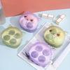 1pc New Cat Shape Makeup Egg Storage Box Set, Powder Puff Easy To Carry, Powder Puff Egg, Storage Makeup Supplies Makeup Sponge