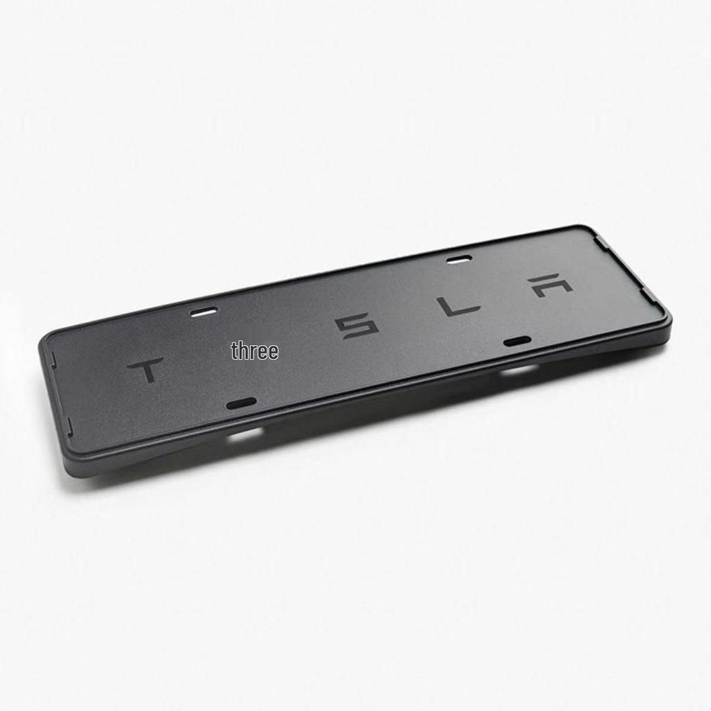 Tesla Model 3/Y/YL License Plate Frame - Full Coverage Protective Holder