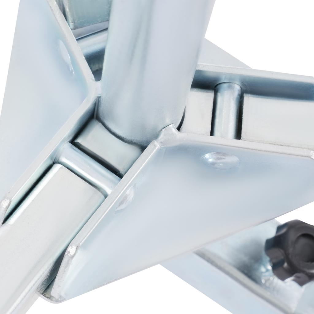 Прочный стенд-диспенсер для катушек труб, грузоподъемность 440 фунтов, регулируемый штатив с 3 режимами для размотки труб PEX для водонагрева