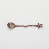 Coffee Spoon Vintage Hammer Effect Zinc Alloy Dragonfly Star Branch Ice Cream Spoon Kitchen