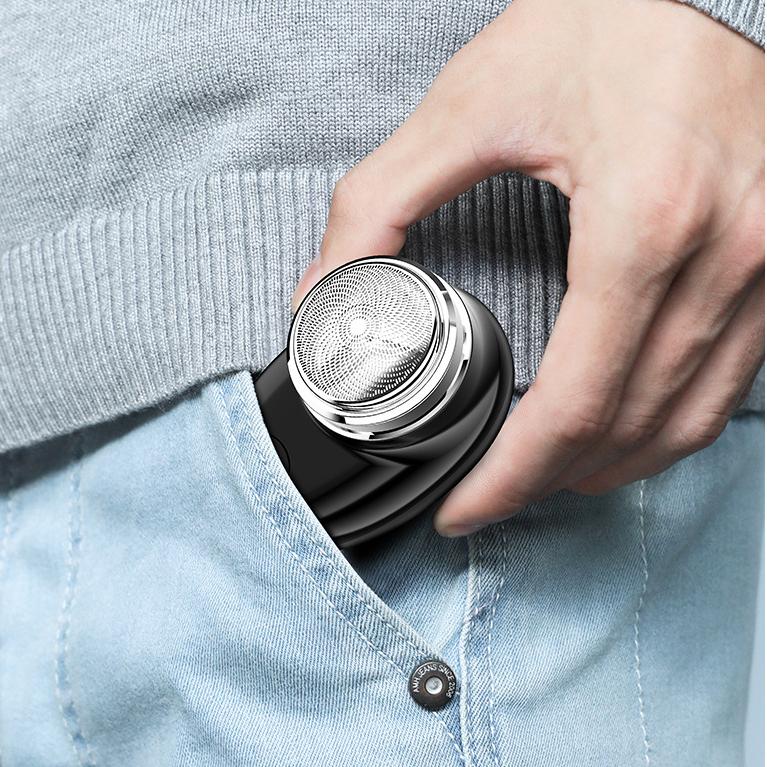 Mini Electric Portable Shaver Travel Men's Small Shaver Portable Shaver Water Wash