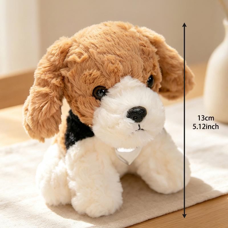 TreasuringU Kawaii Dog Plush Toy Cute Cartoon Shiba Inu Beagle Stuffed Doll Mini Dog Plushies Soft Home Pillow Birthday Gift