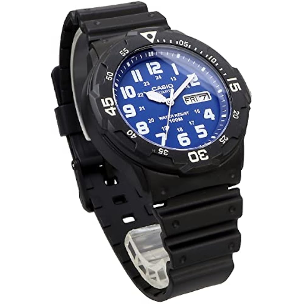 Casio Стандартные СТАНДАРТНЫЕ Кварцевые Часы MRW-200H-2B2V Мужские Синий Циферблат Зарубежная Модель [Параллельный Им...