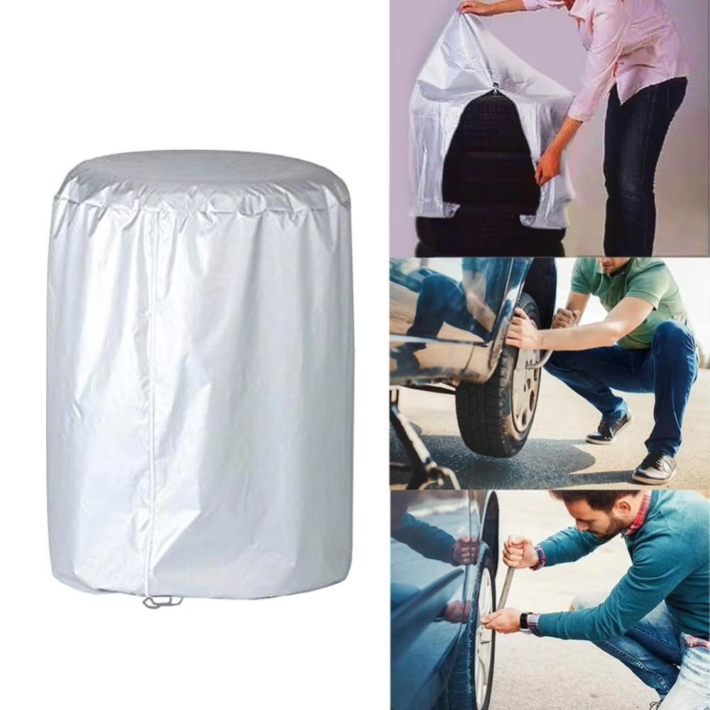 Waterproof Tire Storage Bag 4 Tires Capacity Wheel Protector High Quality Car Tire Cover