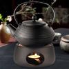 Purple Iron Pad Ceramic Teapot Warmer Ceramic Material Teapot Warmer Base  Heating Coffee