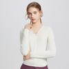 Women's Simple V-Neck Pullover Knit Sweater