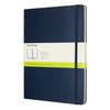 Moleskine Color Sapphire QP092B20 Notebook, Hard, Plain, XL, Blue,
