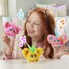 Hasbro Furby Furblets Remix Mini Более 45 видов языка Furby Электрическая мягкая игрушка Для детей 6 лет и Коралловый G1401 Подлинный продукт (ХАСБРО) Друг, звуки,