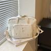 New Cute Bear Organizer Bag Embroidery Large Capacity Handbag Mommy Bag Maternity Pack Diaper