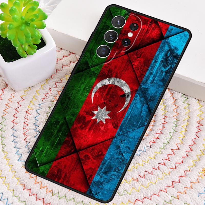 Мягкий чехол для телефона с флагом Азербайджана для Samsung Galaxy note 10 pro S26 Ultra S23 S24 FE S25 S21 S22 PLUS ударопрочный чехол