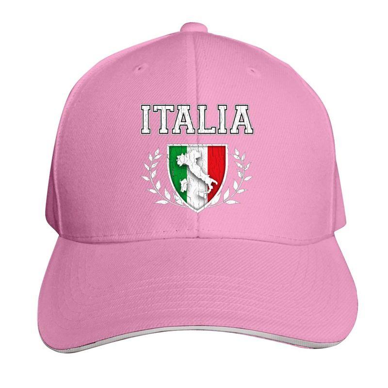 Italia Italy Italian Flag Boutique Baseball Cap Unisex Print Asjustable Hip Hop Fashion Cool Snapback Hats Black
