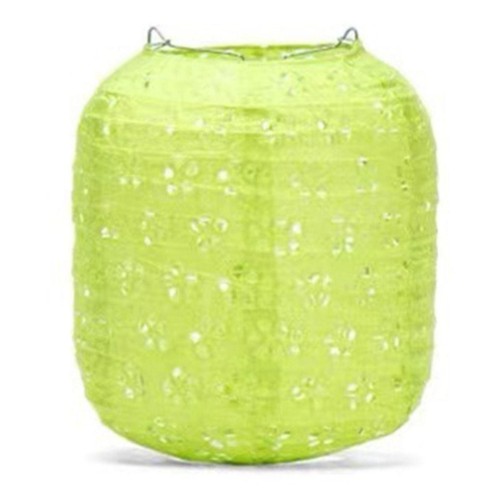 Cylindrical Hanging Lampion Colored Hollow Lantern Festival Lantern Paper Lantern Mid-autumn