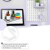 10Pcs Hardware Tool Oblique Hanger J Shape Pegboard Hook New Hole Board Hook
