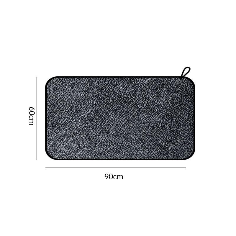 High-Density Coral Water-Absorbent Car Wash Towel – Soft, Thick, Double-Sided, Large Size.