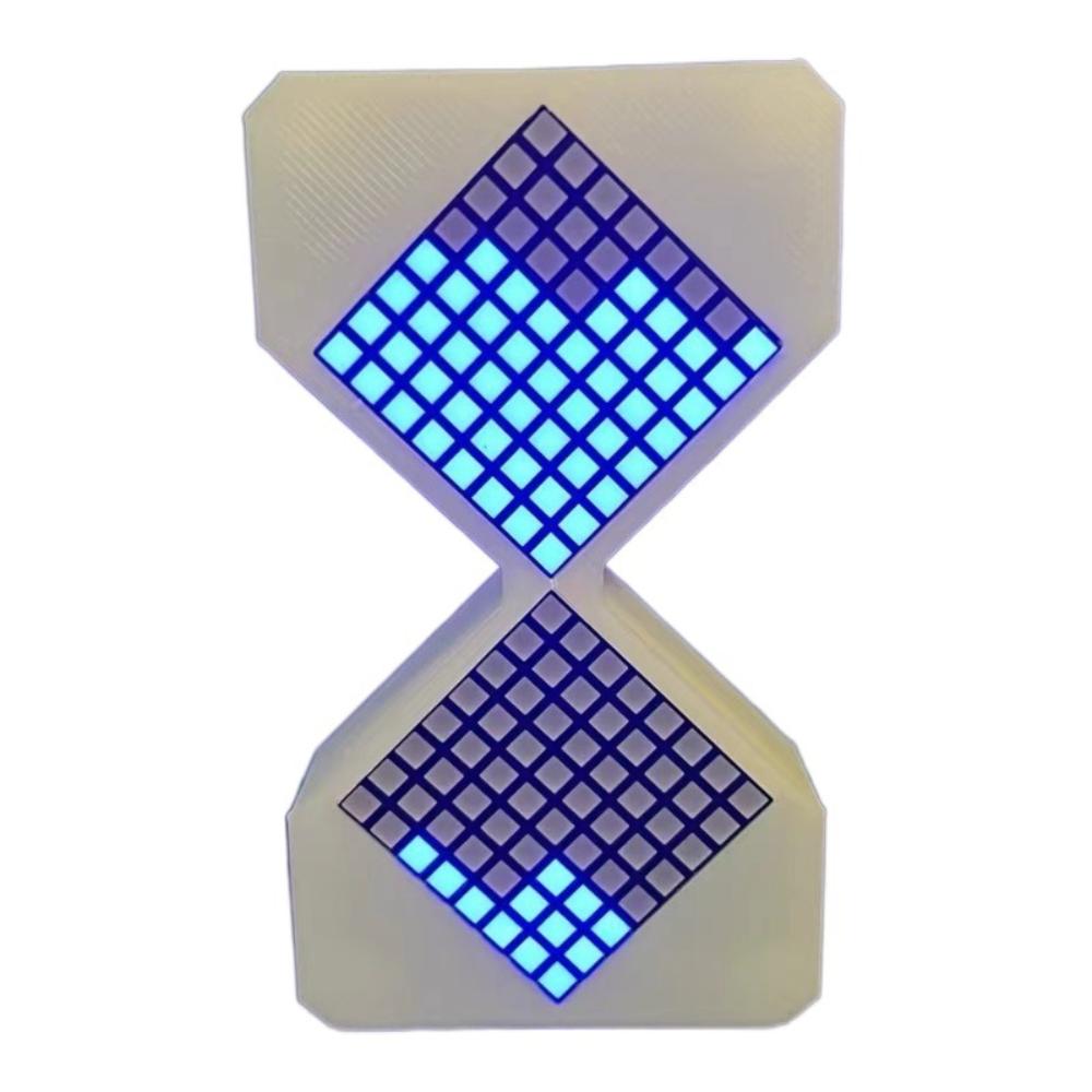 Cyber Style LED Electronic Hourglass with Gravity Sensing Luminous Sandglass  Birthday Gift
