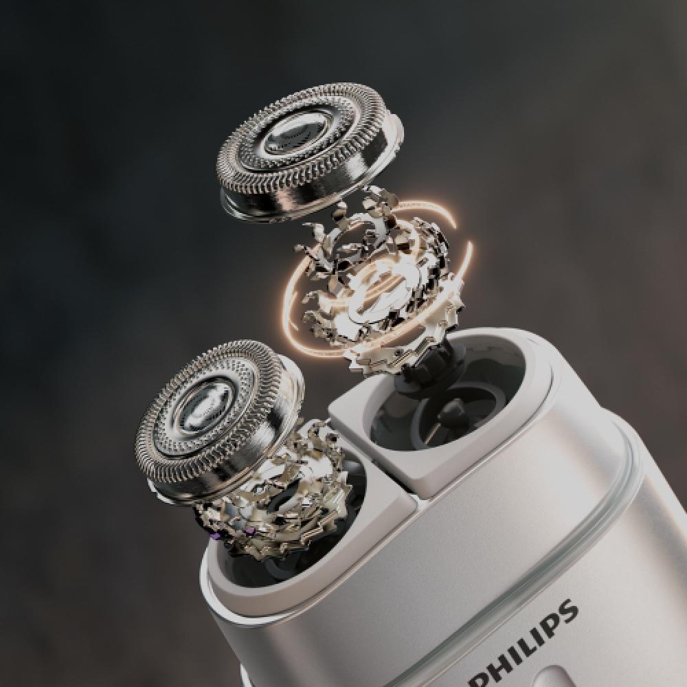 Philips Компактный Pro Портативная электрическая бритва Серебристый S793 06