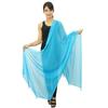 Длинный палантин из шифоновой смеси Dupatta Neck Wrap Женские индийские шарфы Chunni