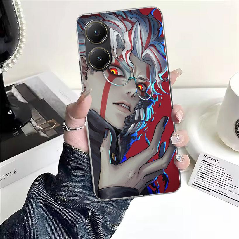 Аниме D-Dandadans Окарун Для Xiaomi Poco X7 X6 X5 X4 Nfc F7 Ultra F6 F5 Pro Чехол для телефона F4 Gt F3 M6 M5 M4 M3 5G Fundas Чехол Coqu