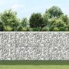 Gabion Raised Beds (3 pcs) 30 x 30 x 100 cm Iron