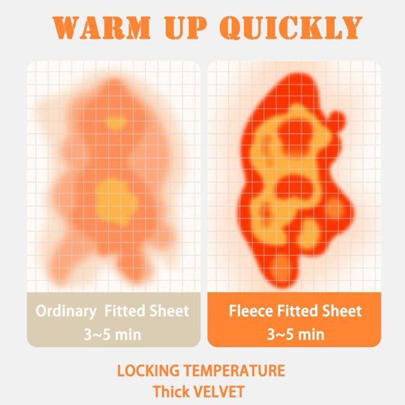 2026 New Rabbit Rabbit Velvet Bedsheet Cover, Single Piece, Winter Thick Milk Coral Velvet Mattress Protective Cover