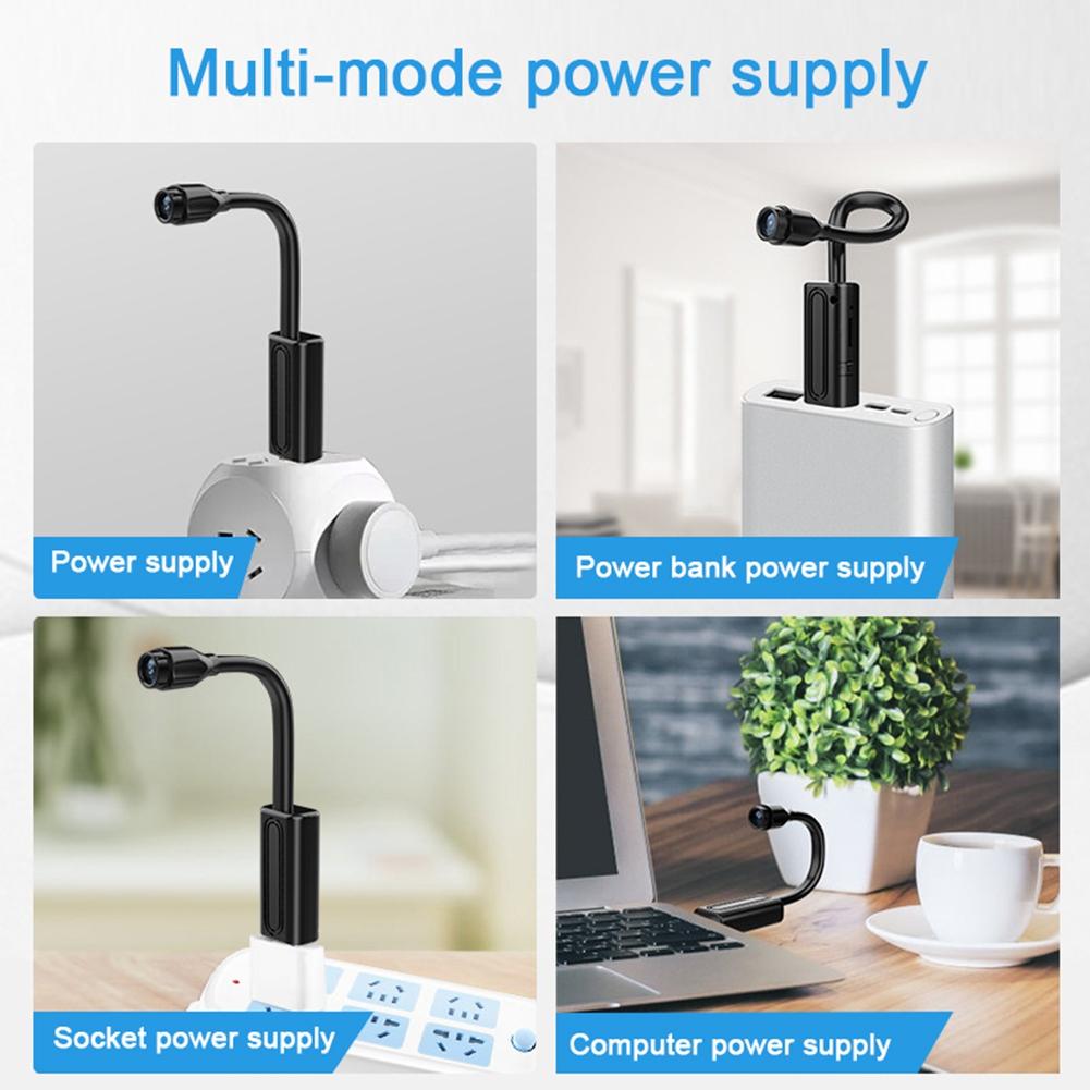 Мини-камера Маленькая камера-няня с функцией обнаружения звука и движения Беспроводная WiFi-камера