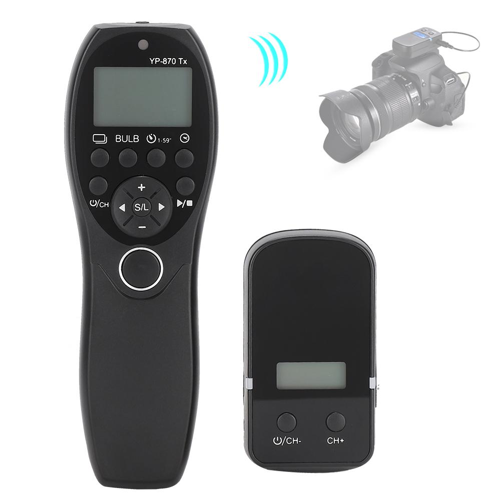 ЖК-дисплей YouPro YP-870E3 с беспроводным таймером спуска затвора для Canon