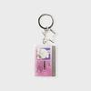Акриловый брелок для удостоверения личности BT21 COOKY Silver Edition