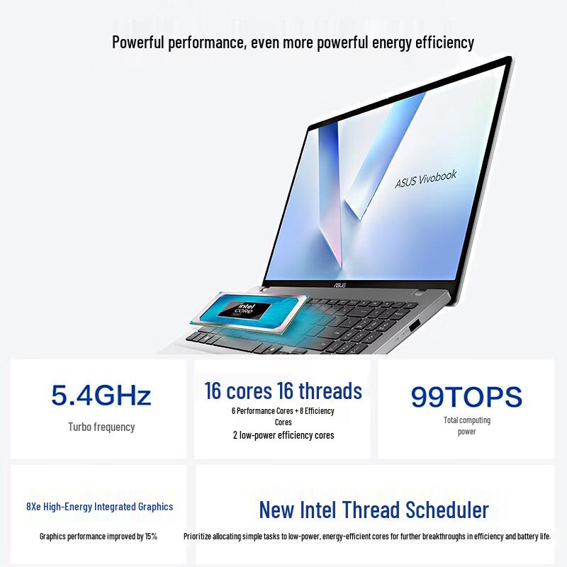 ASUS Vivobook 16 AI Laptop (CN version)
