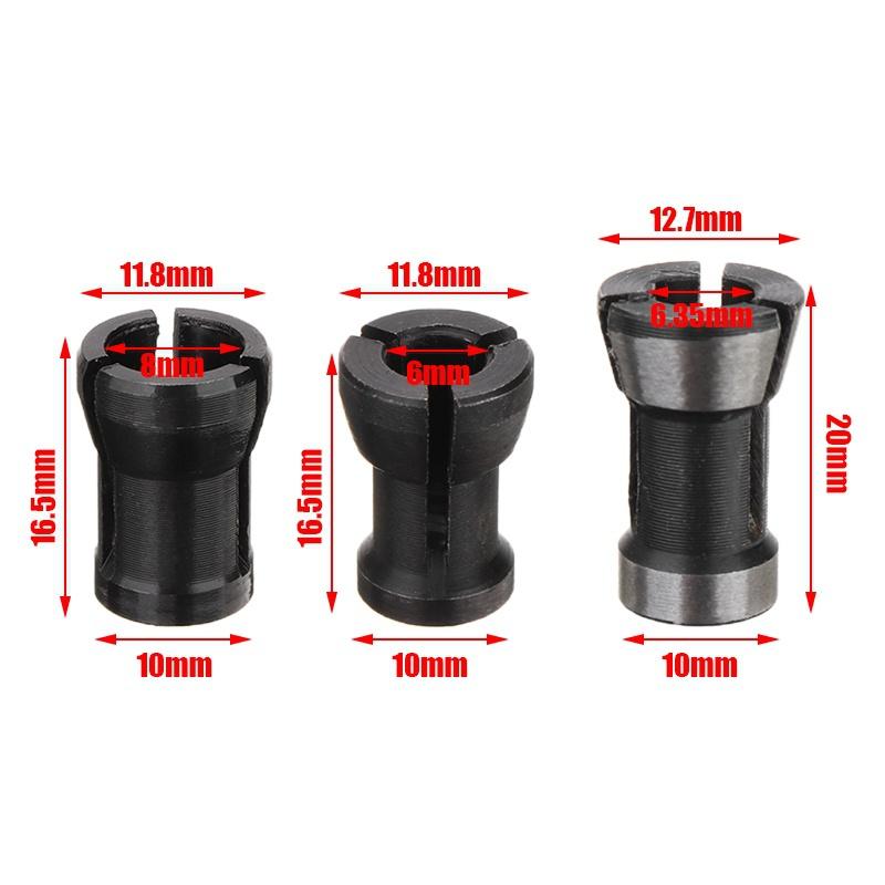 6 мм/6,35 мм/8 мм фреза цанговый удлинитель инструмент для гравировки по дереву формовочный инструмент