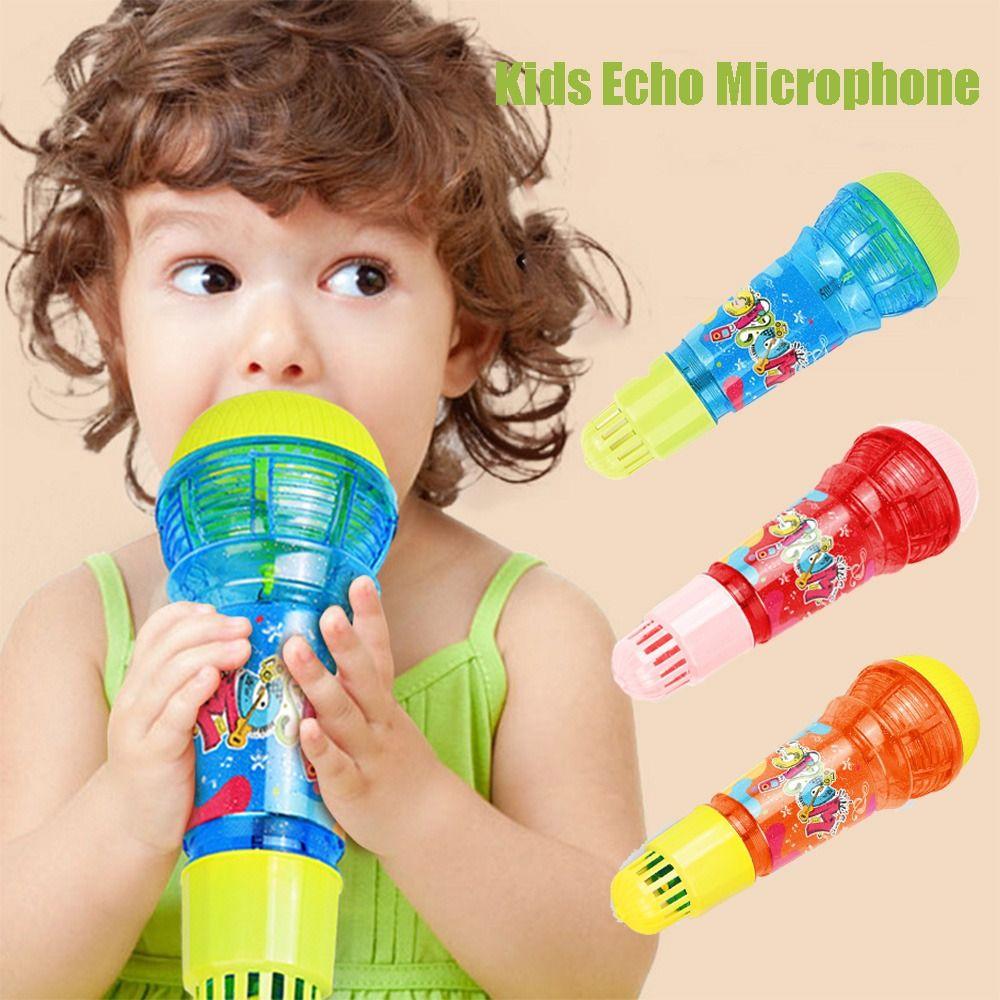 Multicolor Music Instrument Toys Plastic Singing Song Toy Creative Kids Echo Microphone Children