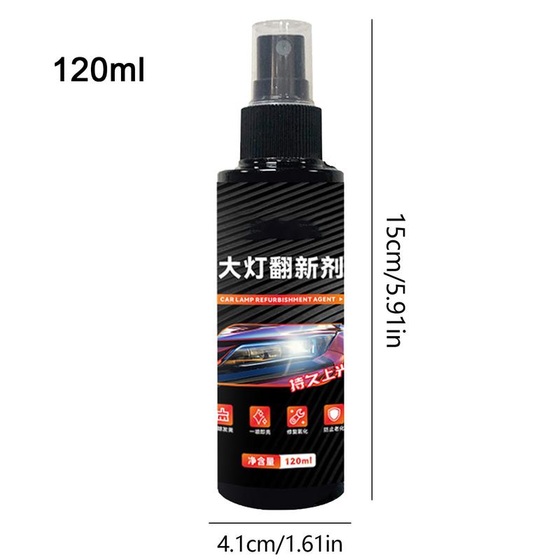 Headlight Restoration Headlight Refurbishment Agent Automotive High Temperature Resistance Car Light Cleaner Use On Lenses