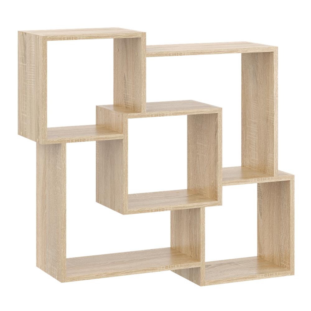 Wall Hanging Shelf, Bookcase - Hanna black