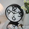 8 дюймов Простые модные настенные часы бесшумные не тикающие кварцевые круглые часы на батарейках для спальни, офиса, украшения дома