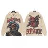 Godspeed Streetwear Hoodie Men Women Oversized Cotton Graphic Hooded Sweatshirt Retro Washed Urban Style